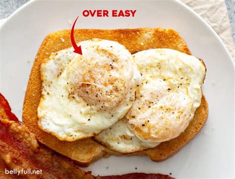 How to Fry an Egg {perfect fried eggs, 5 ways!} - Belly Full