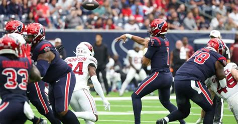 Playoff-Bound? Houston Texans Win 3rd Straight, 21-16, Over Arizona ...