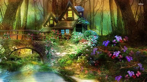 10 Most Popular Hd Enchanted Forest Wallpaper FULL HD 1920×1080 For PC Desktop 2023