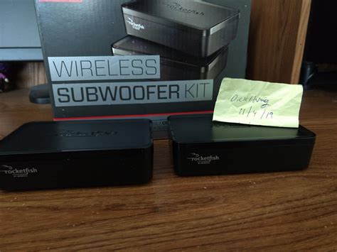 [WTS][USA-MI] Rocketfish Wireless Subwoofer Kit - $20 shipped : r/AVexchange