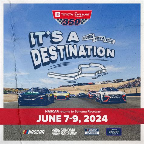 NASCAR’s Only Northern California Stop Set for Sonoma in 2024 | News | Media | Sonoma Raceway