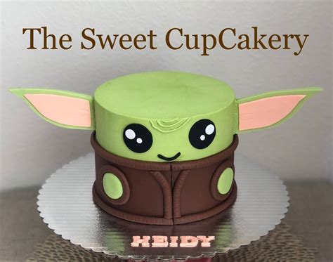 Baby Yoda Cake Designs - Design Talk