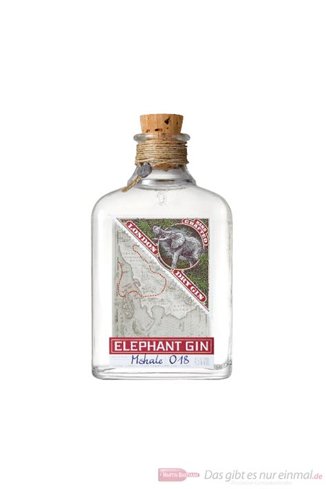 Elephant Gin 0,5l Flasche | dasgibtesnureinmal.de