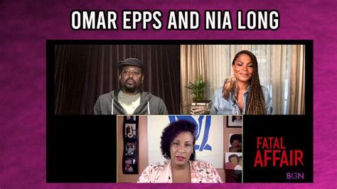 Omar Epps and Nia Long Talk about On-Screen Moments in 'Fatal Affair'