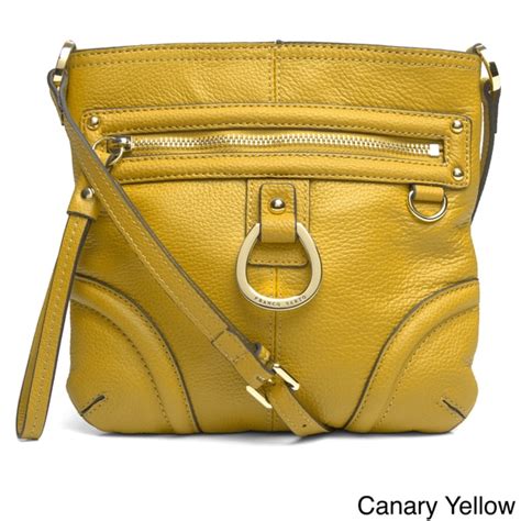 Franco Sarto 'Gatsby' Leather Crossbody Bag - Free Shipping Today - Overstock.com - 15209987