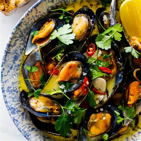 Mussels Recipe Creamy White Wine Garlic | Deporecipe.co