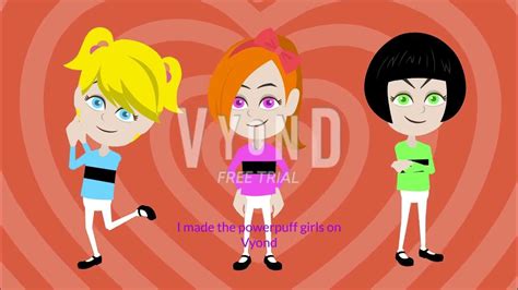 I made the powerpuff girls on Vyond - YouTube