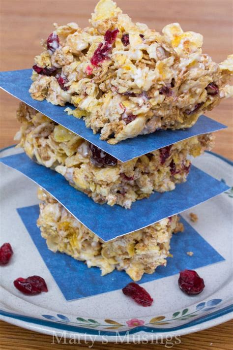 Recipe for Homemade Cereal Bars