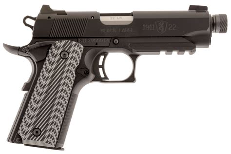 Browning 1911-22 Black Label Compact Suppressor Ready With Rail - For Sale - New :: Guns.com