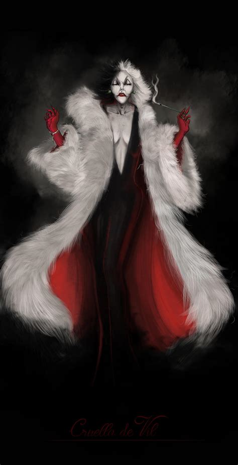 Cruella de Vil by Claire-Lacaes on DeviantArt