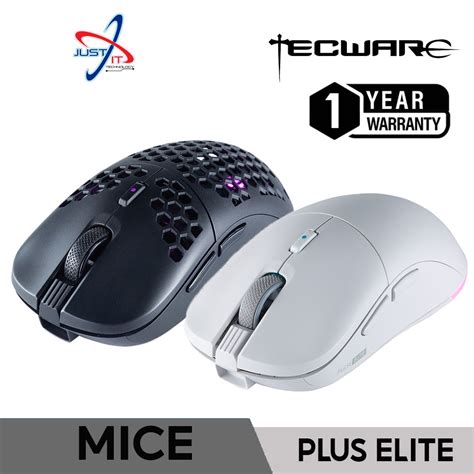 TECWARE PULSE ELITE Gaming Mouse (Black / White) | Shopee Malaysia