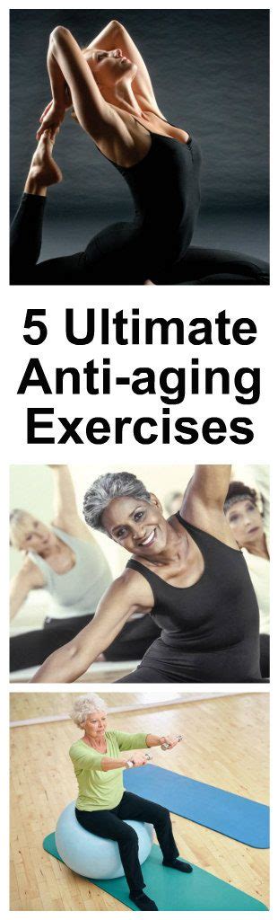 5 Ultimate Anti-aging Exercises