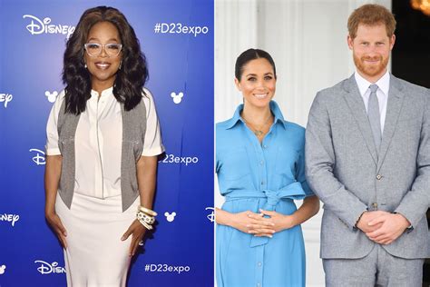 Oprah Winfrey Supports Meghan Markle and Prince Harry's Royal Exit '1000%'