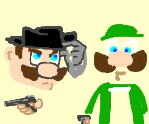 The Mario Bros Mafia - Drawception