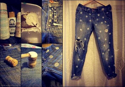 10 DIY Printed Jeans Crafts