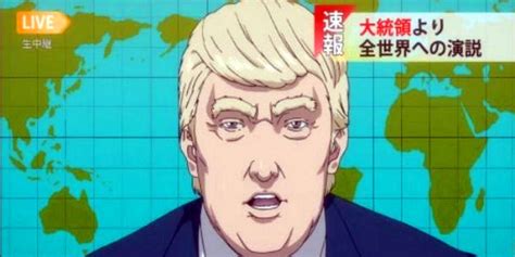 How Anime and Manga Present Donald Trump