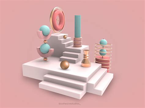 Abstract 3D Art by chetan kale on Dribbble