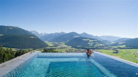 Amazing Sky-high Pool in Dolomites, Italy