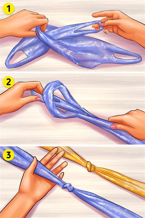 How to Make a Rope Out of a Plastic Bag / 5-Minute Crafts