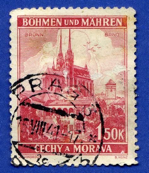 17 Best images about Bohemia & Moravia-Postage stamps on Pinterest ...