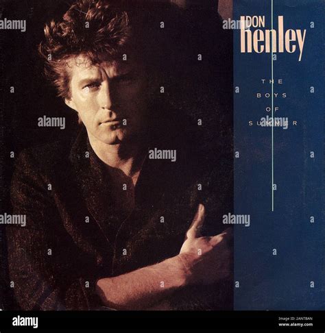 Don Henley - The Boys Of Summer - Classic vintage vinyl album Stock Photo - Alamy