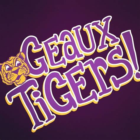 It's game day - Geaux Tigers! | Geaux tigers, Lsu tigers football, Lsu football