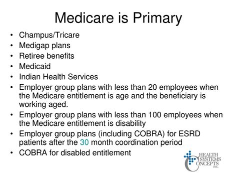 PPT - Medicare Secondary Payer Issues PowerPoint Presentation, free download - ID:732356