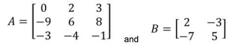 What is an identity matrix? | StudyPug