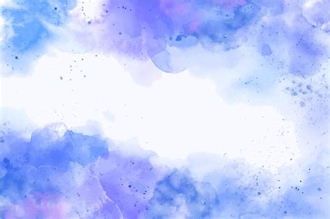 Free Vector | Watercolor blue background