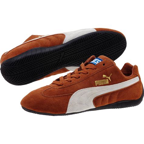 PUMA Suede Speed Cat Shoes in Brown for Men - Lyst