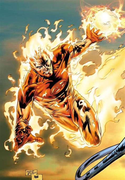 marvel human torch | Marvel vs Manga Series #2 ( Human Torch vs Natsu ...