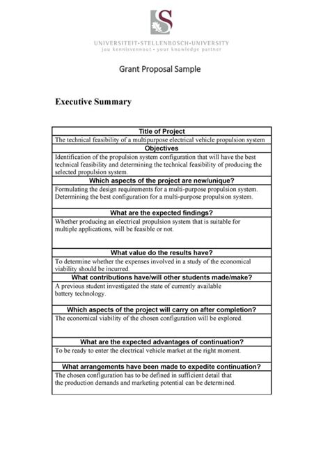 40+ Grant Proposal Templates [NSF, Non-Profit, Research] ᐅ TemplateLab