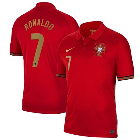 Ronaldo Portugal Euro 2020 Home Kit | Buy International Football Jersey Online in India ...