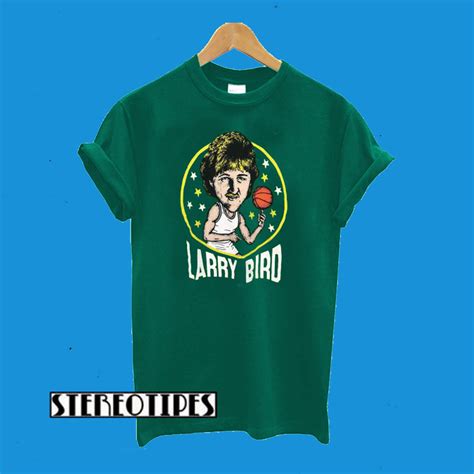 Vintage Boston Celtics Larry Bird (The Legend) T-Shirt - stereotipes