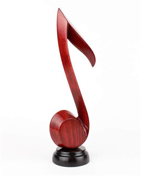 Music Note Sculpture Red Wooden Statue Musical Note | Etsy | Wood sculpture, Sculpture, Music ...