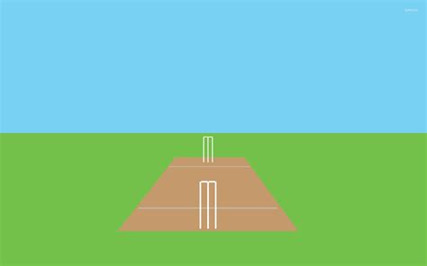 Cricket field wallpaper - Vector wallpapers - #43434