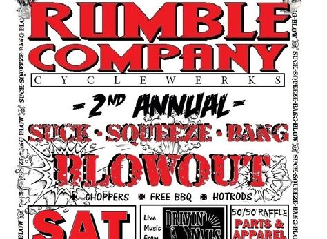 deathtrapsmc: RUMBLE COMPANY PARTY