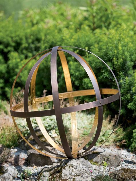 Metal Garden Spheres - Free Shipping on $75 Orders | Gardeners.com | Garden spheres, Garden ...