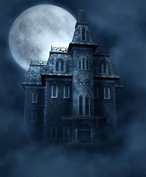 Haunted House | Gothic background, Creepy houses, Halloween haunted houses