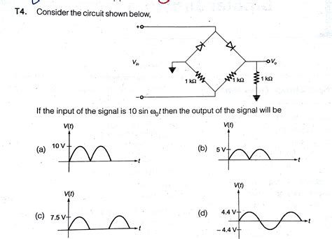 voltage - Diode Circuit Analysis Problem 2 - Electrical Engineering Stack Exchange