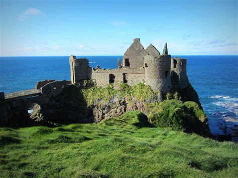 Dunluce Castle, Bushmills, County Antrim c.14th-17th centuries ...