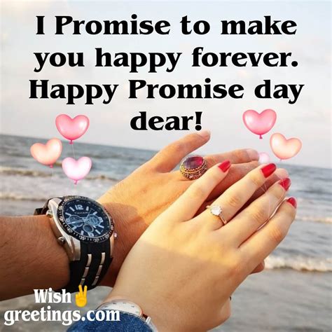 Happy Promise Day Wishes - Wish Greetings