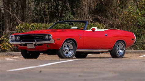 1970 Dodge Challenger Convertible at Houston 2023 as F71 - Mecum Auctions