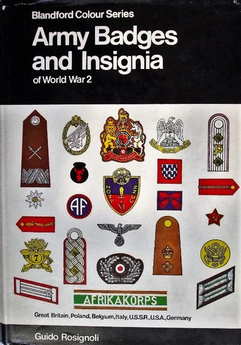 Army Badges & Insignia of World War 2 ~ Guido Rosignoli - Applecross ...