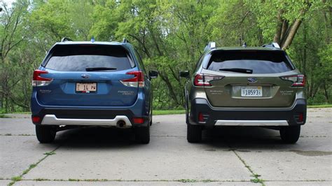 Subaru Outback vs. Forester Comparison | Specs, price, features ...