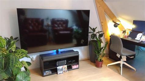 Sony Bravia X900H (75 inch) on alternative stand - YouTube