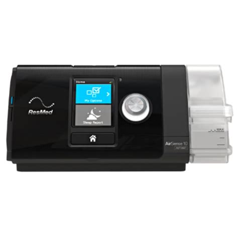 ResMed AirSense™ 10 AutoSet CPAP Machine with HumidAir™ Heated Humidifier and ClimateLineAir ...