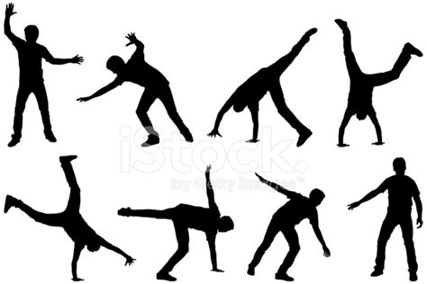 Silhouette Cartwheel at GetDrawings | Free download