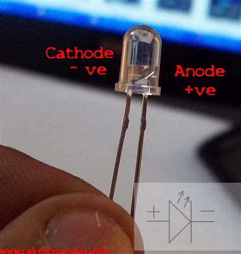 IDENTIFY THE ANODE/CATHODE of LED's - Instructables