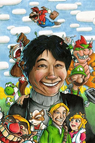 Shigeru Miyamoto by SalvoInACan on DeviantArt